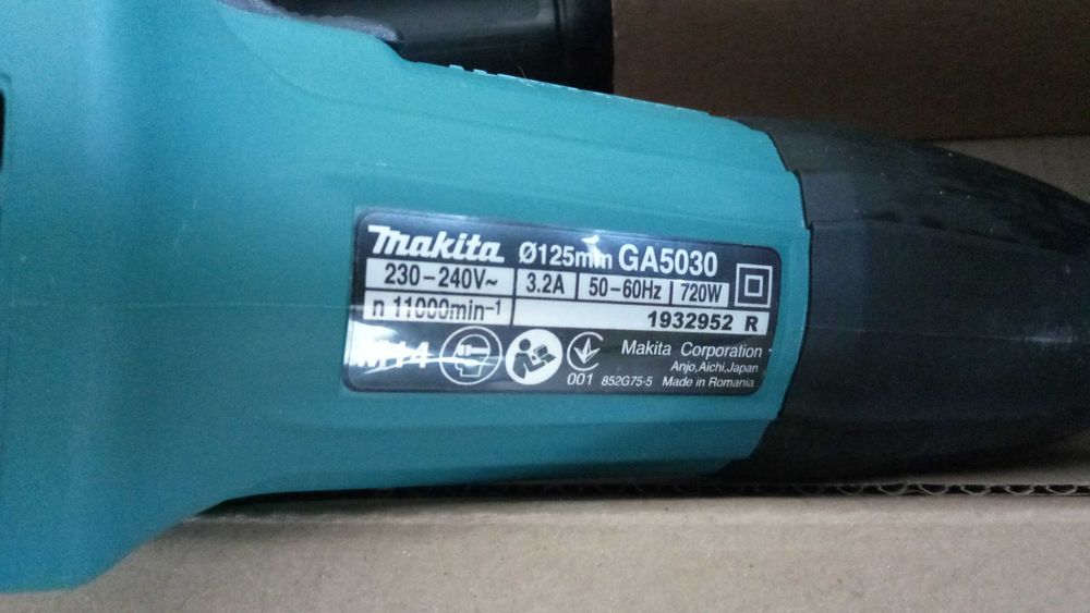 Makita GA5030.  Шлиф-болкарка. ОРИГИНАЛ