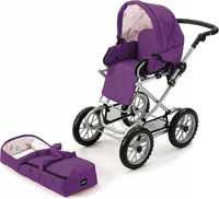 Wózek dla lalki zestaw 2 w 1 Brio wózek Brio Combi Spacerówka