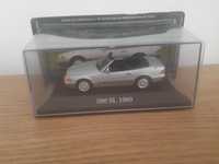Miniatura (Escala 1:43) Mercedes 500SL (1989) NOVO