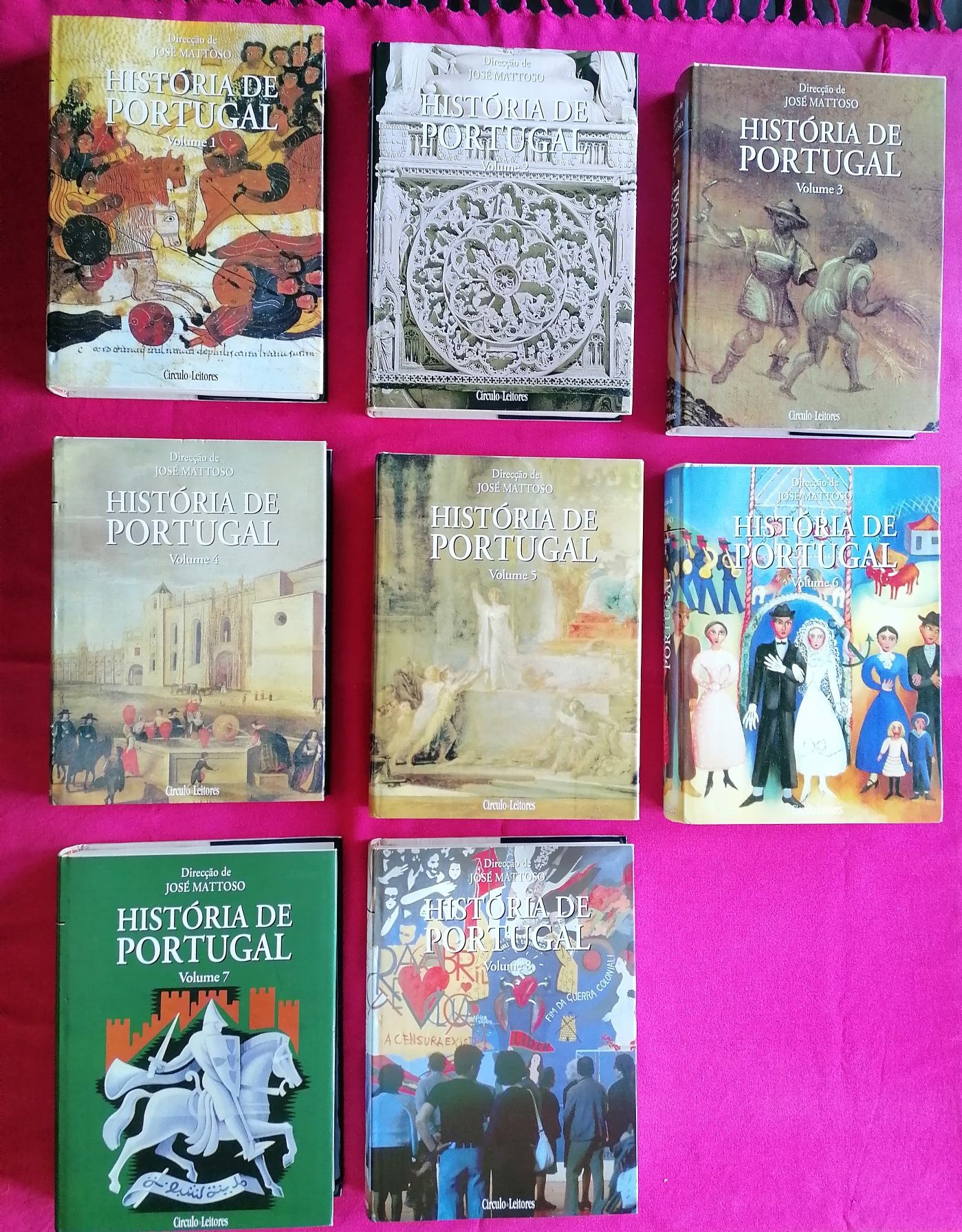 História de Portugal de José Mattoso • Coleção Completa de8 Volumes