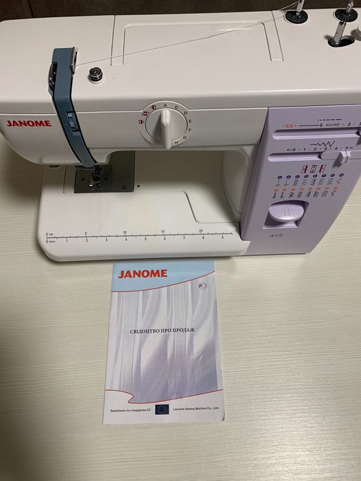 Швейна машинка janome 415 нова