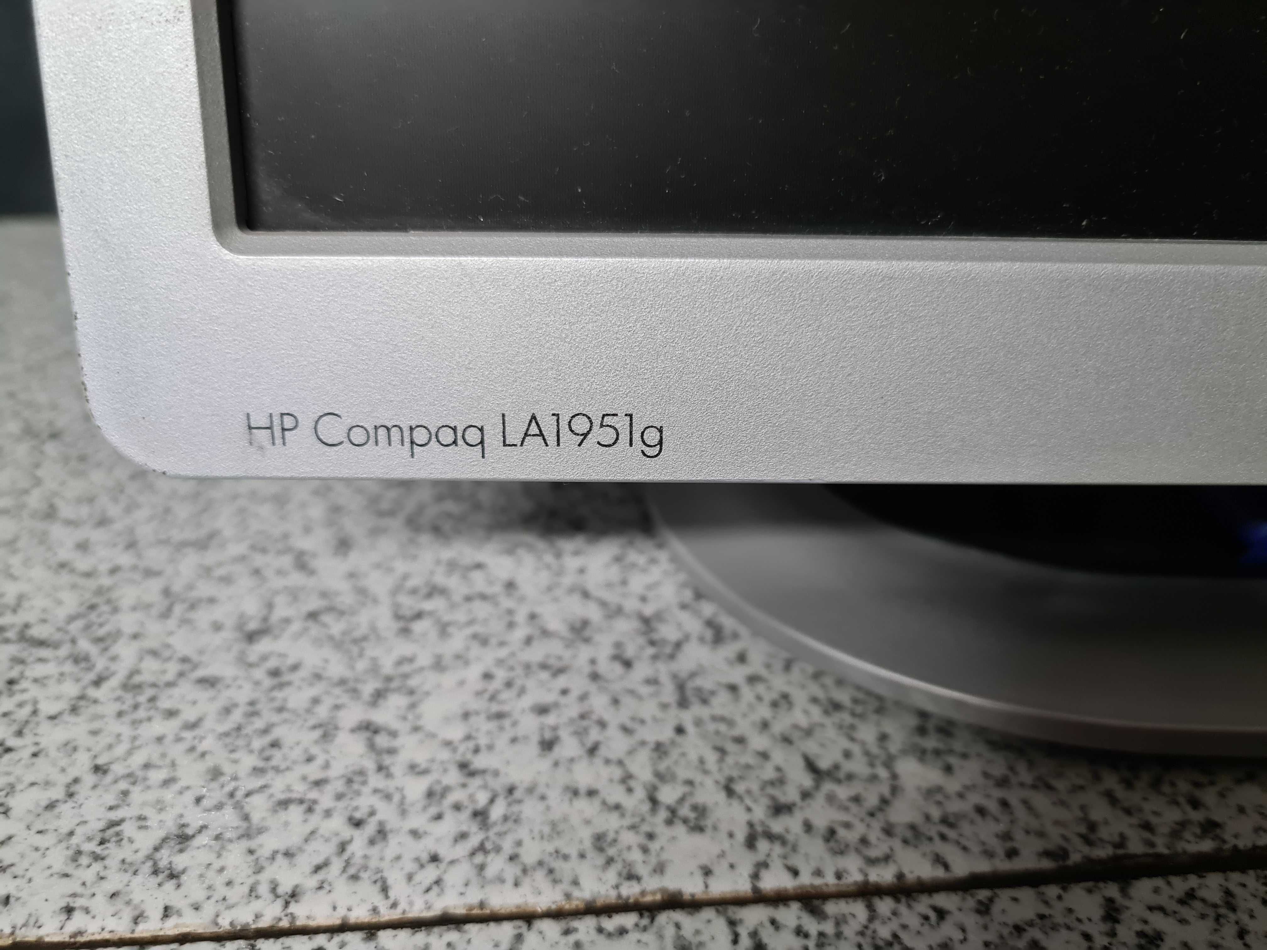 Monitor HP Compaq LA1951g + cabos