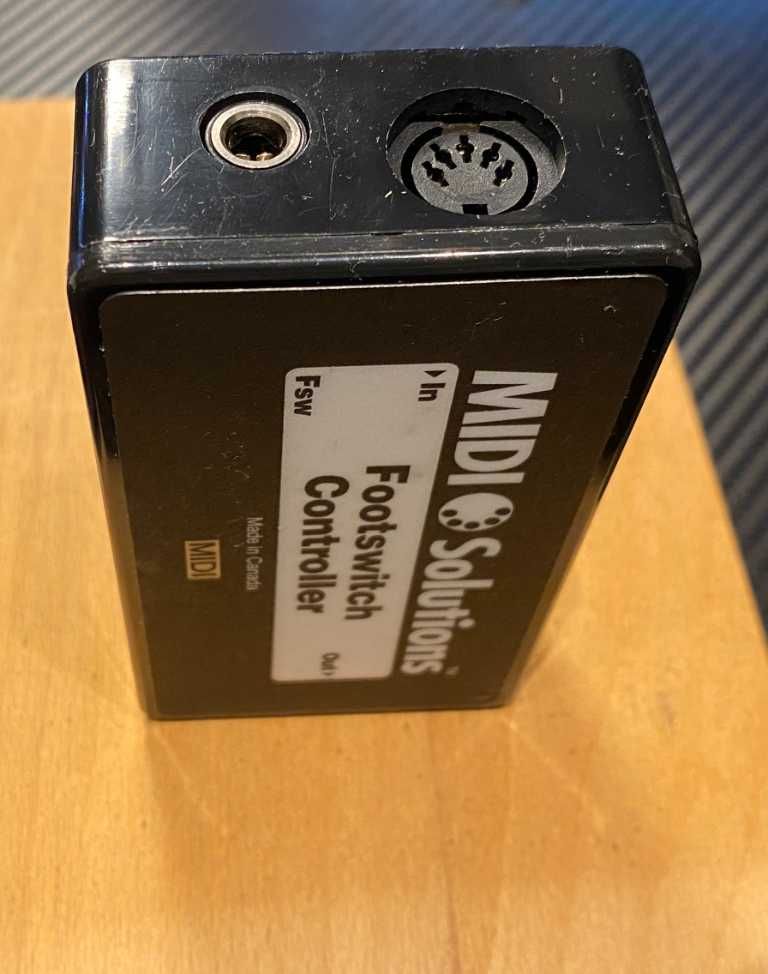 Przełącznik, kontroler - Footswitch Controller MidiSolution