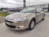 Citroën C5 1,6B 156KM Potwierdzony przebieg Navi Czujniki tył -przód Panorama