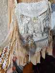 Unikatowa torebeczka boho fairy handmade cottage
