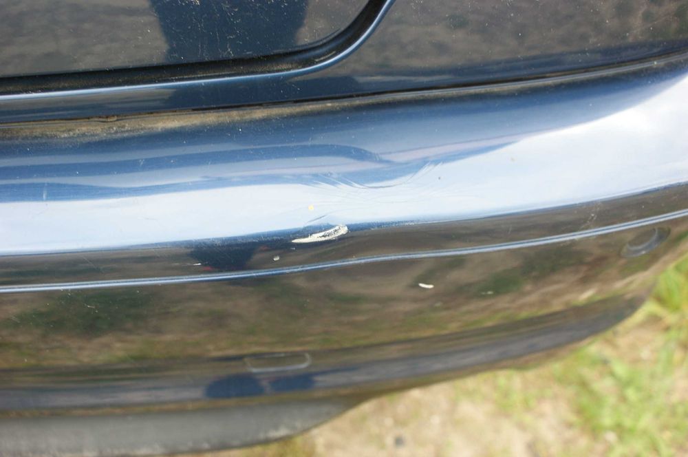 Bmw e46 coupe cabrio zderzak tył tylny  m pakiet mysticblau metallic