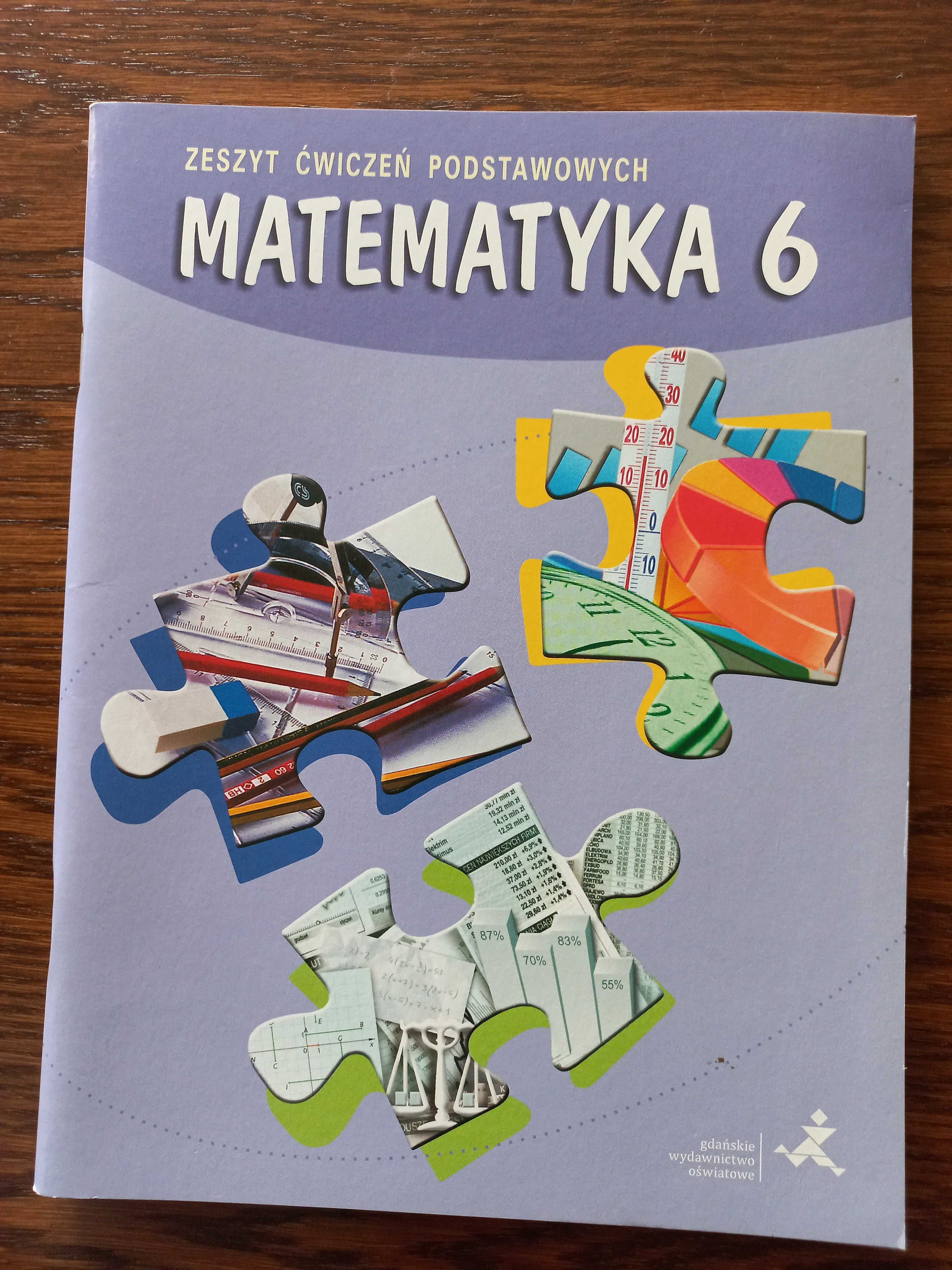 Matematyka 5 zeszyt ćwiczeń podstawowych z serii Matematyka z plusem