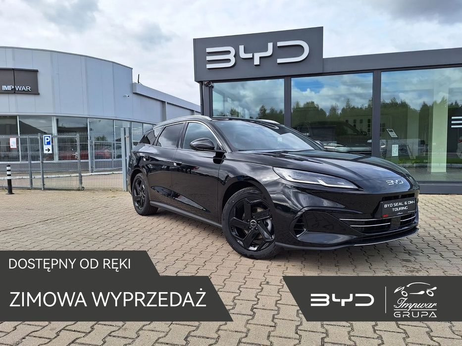 BYD Seal 6 Poj. Bagażnika 675/1535 L / zasięg 1350 km / Kamera 360