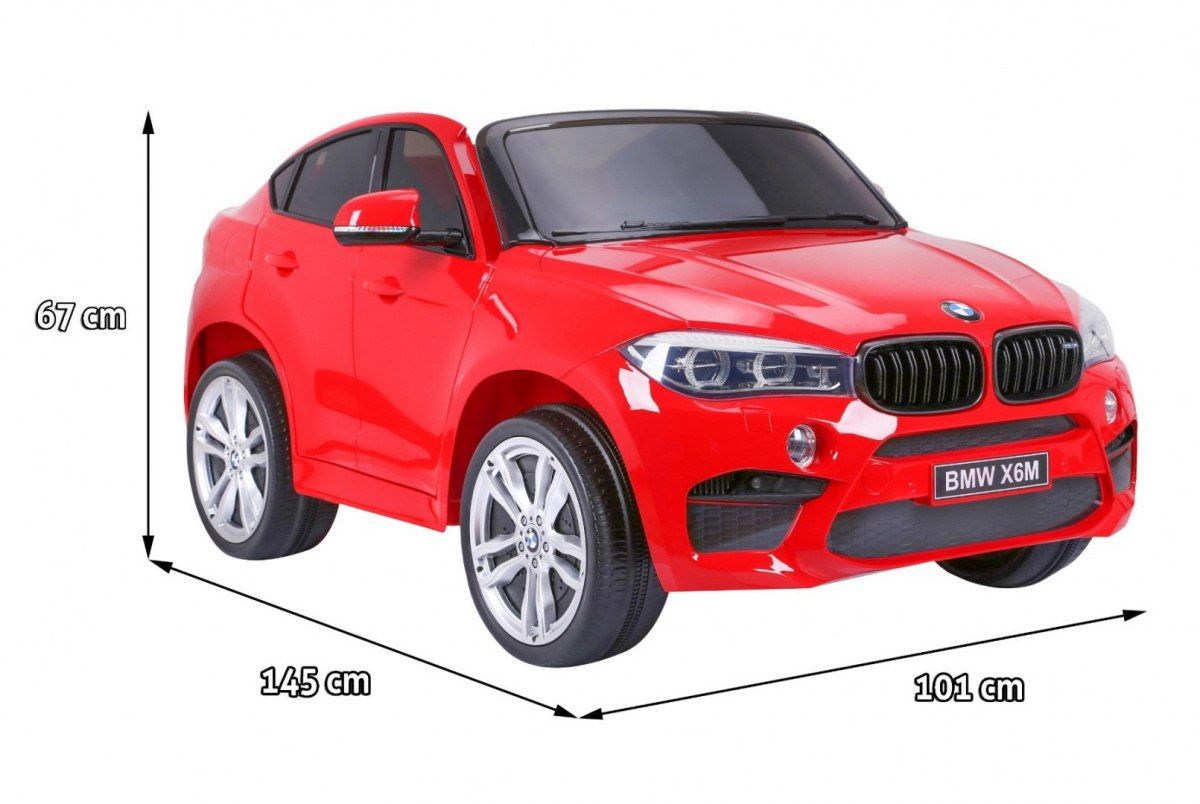 +2x200W +2osobowy DUŻY Samochód AUTO na akumulator BMW X6M