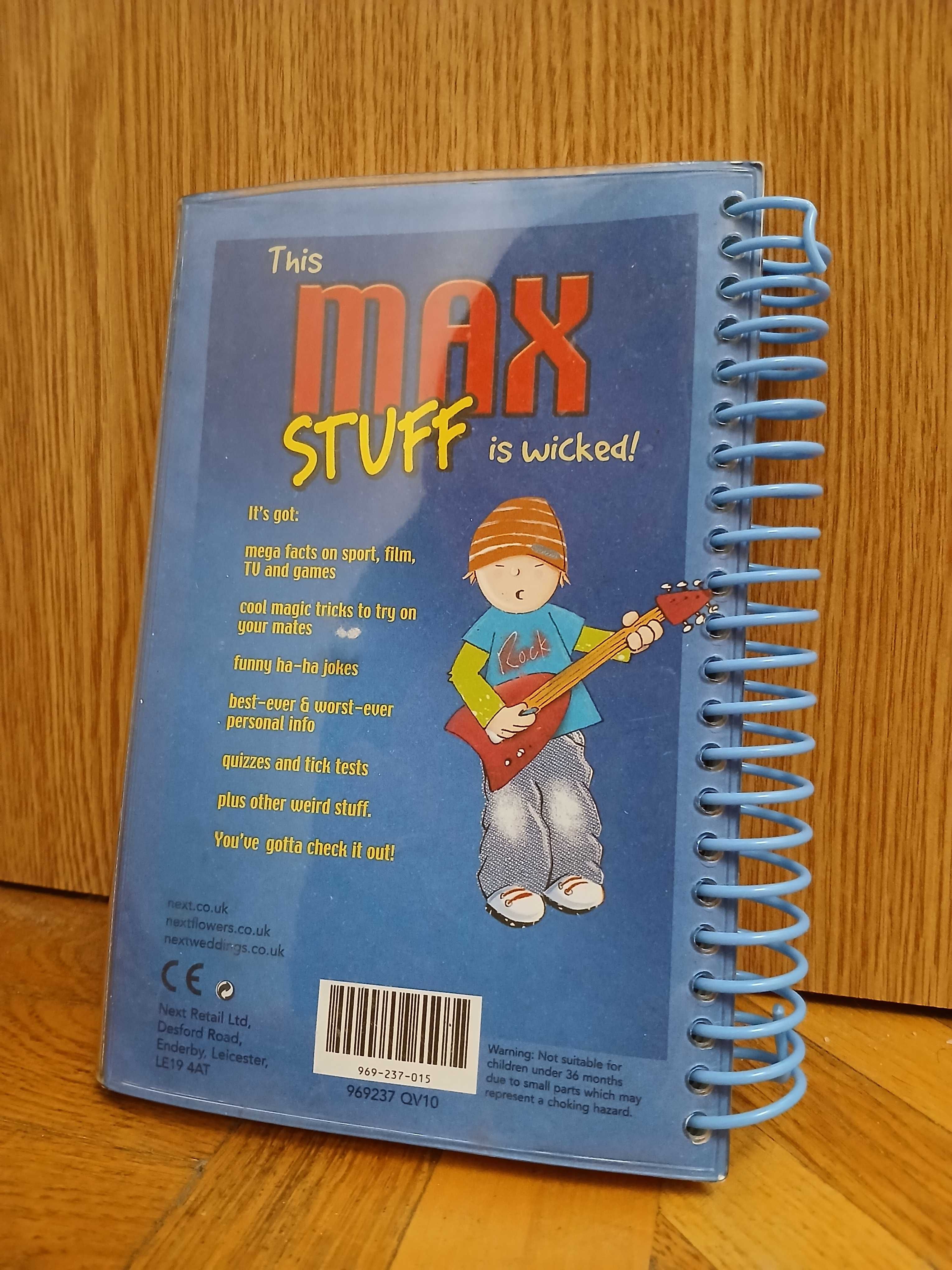"Max Stuff" (книга для детей на английском языке)