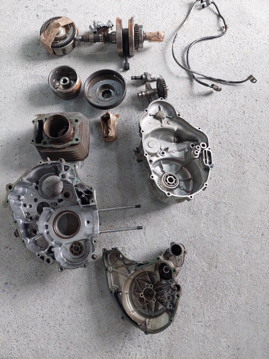 Honda trx 300 big red cylinder karter dekiel skrzynia wał sprzęgło