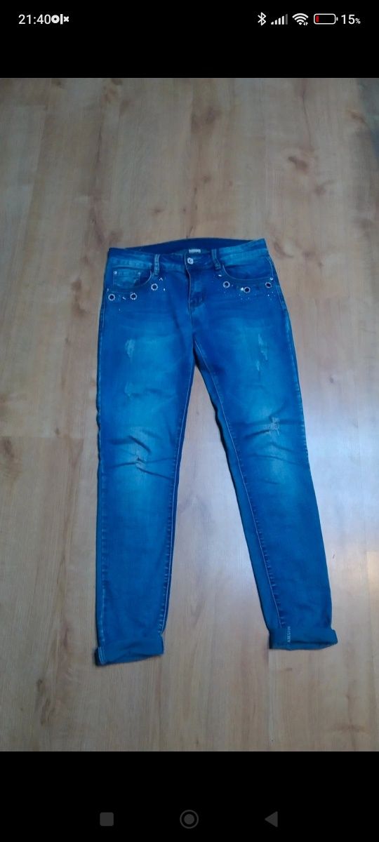 Spodnie jeansowe r 40