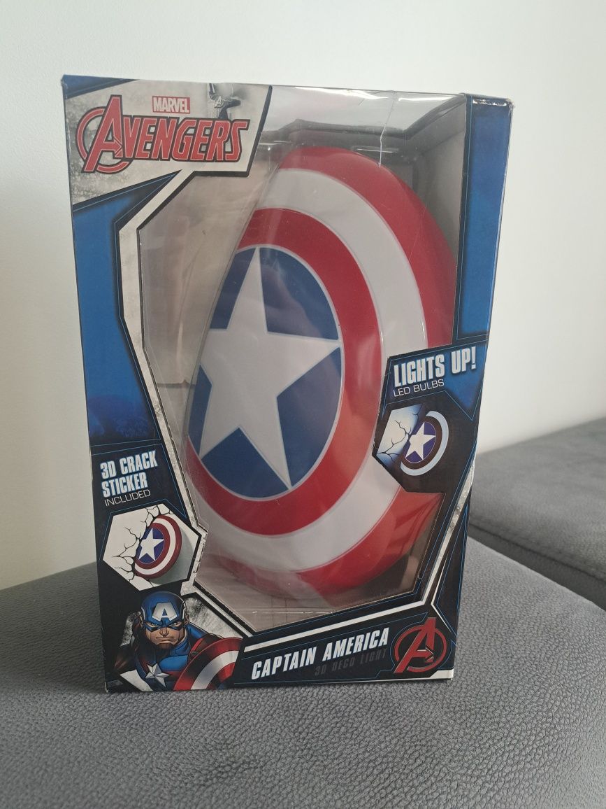 Lampka Marvel Tarcza Kapitana Ameryki