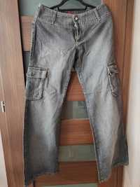 Spodnie dżinsowe bojówki, roz. 36