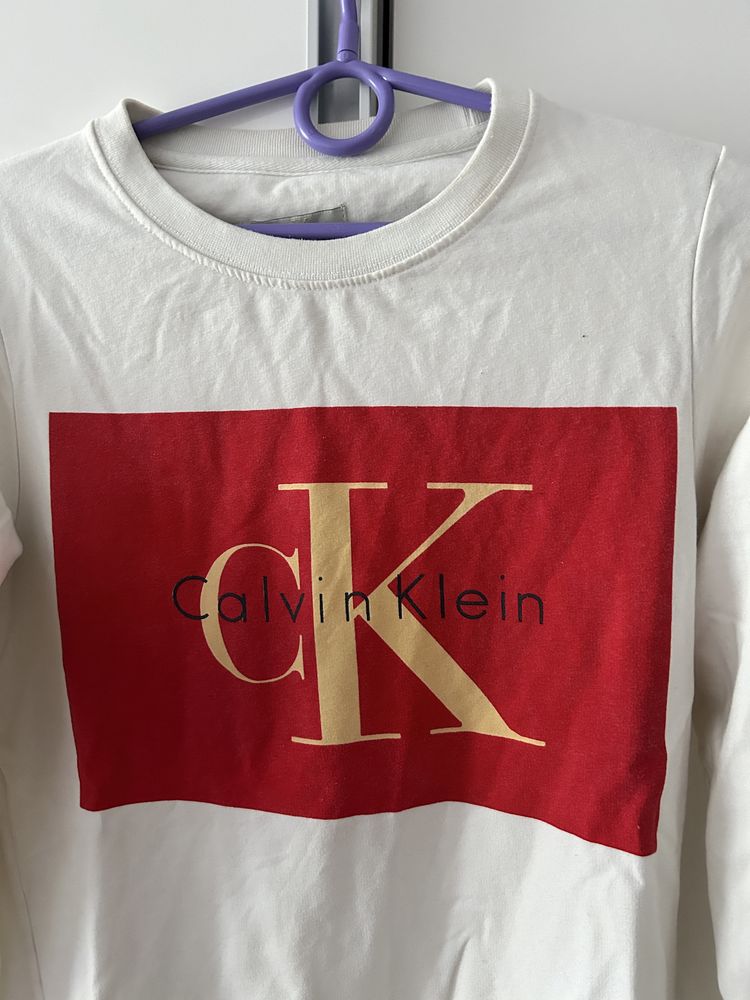 Biała bluza Calvin Klein r.S