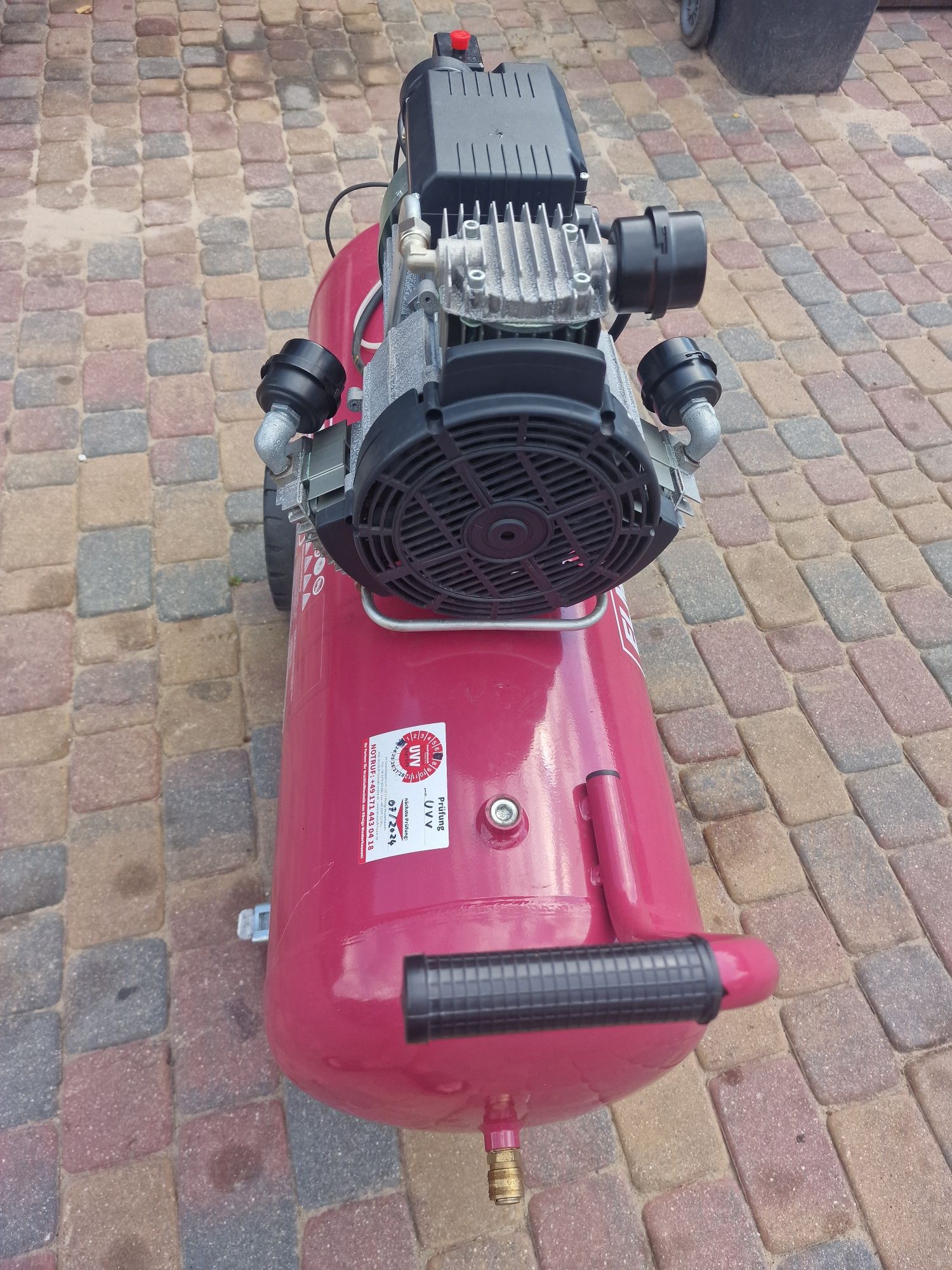 Kompresator sprężarka elmag 100l