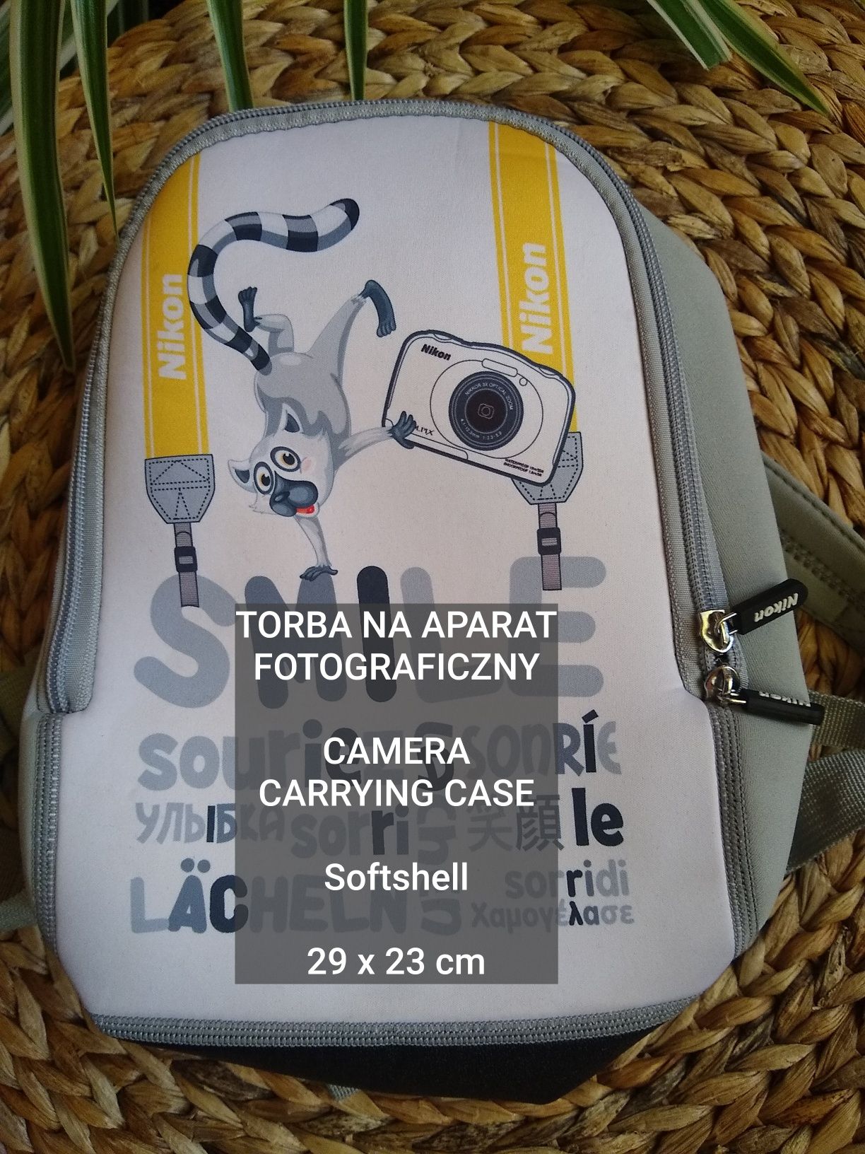Lekka i wygodna torba / plecak na tradycyjny aparat fotograficzny