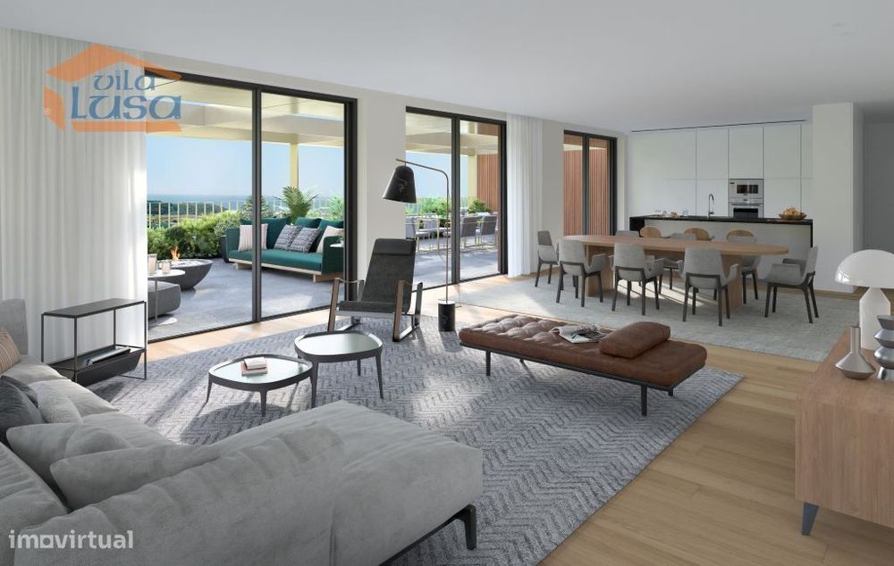 T3 Novo c/ Terraço 22,20m2, próximo Marina da Afurada em Canidelo V...