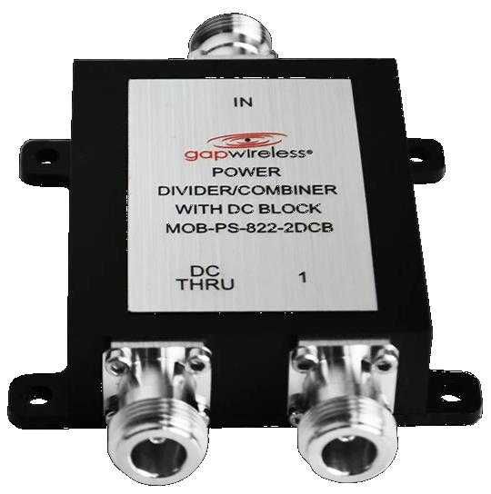 сумматор/делитель мощности Power divider/combiner with dc block