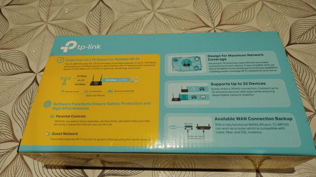 Router tp-link TL-MR100