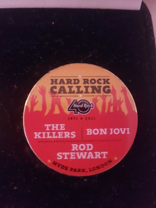 Pins Set Vip Hard Rock Calling 2011