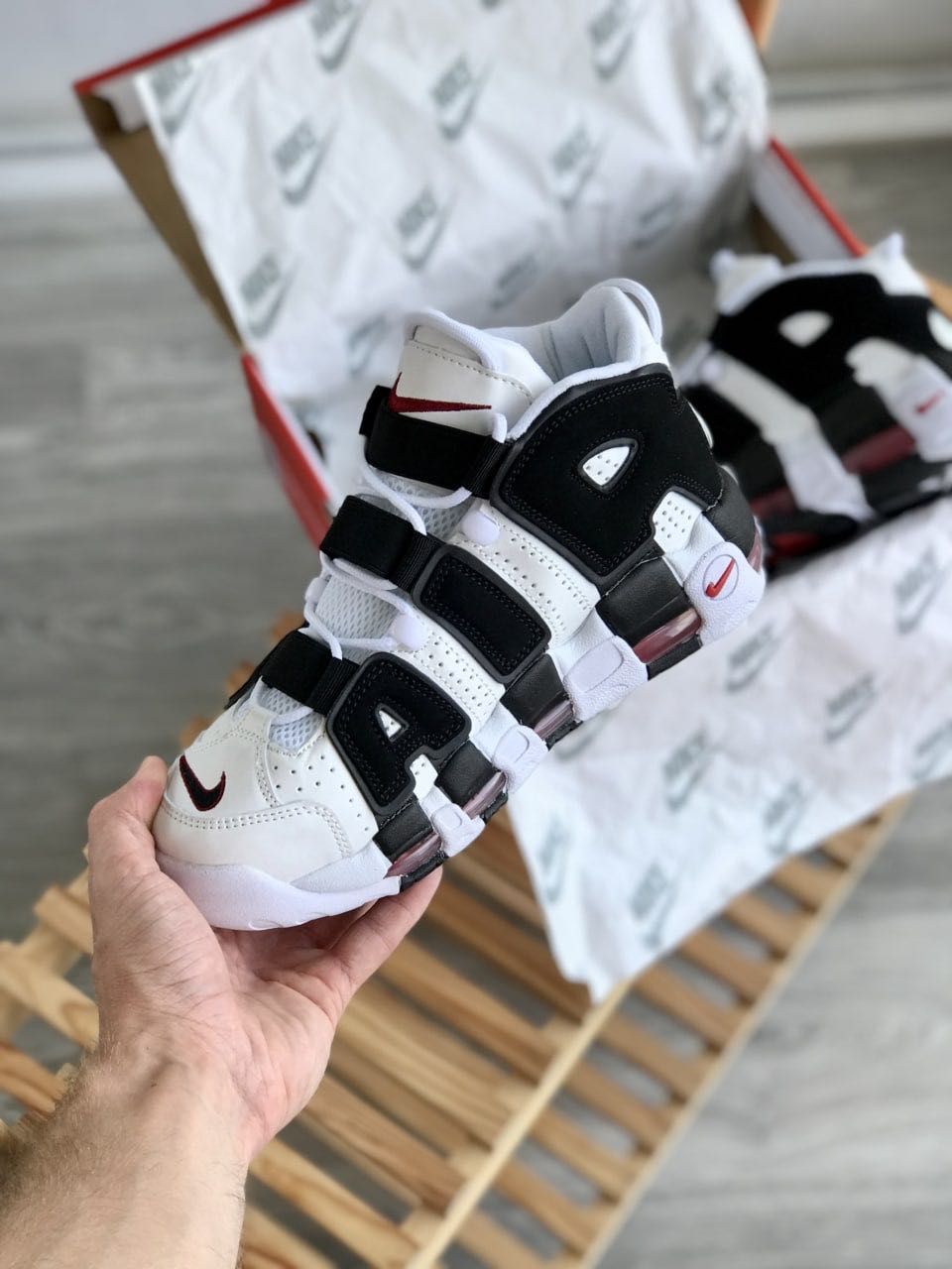 Мужские кроссовки Nike Air More Uptempo 40-45 Новинка 2023! Топ