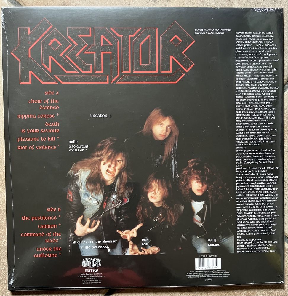 Kreator - Pleasure to Kill LP