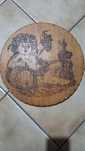 Obraz wypalany w drewnie 40cm