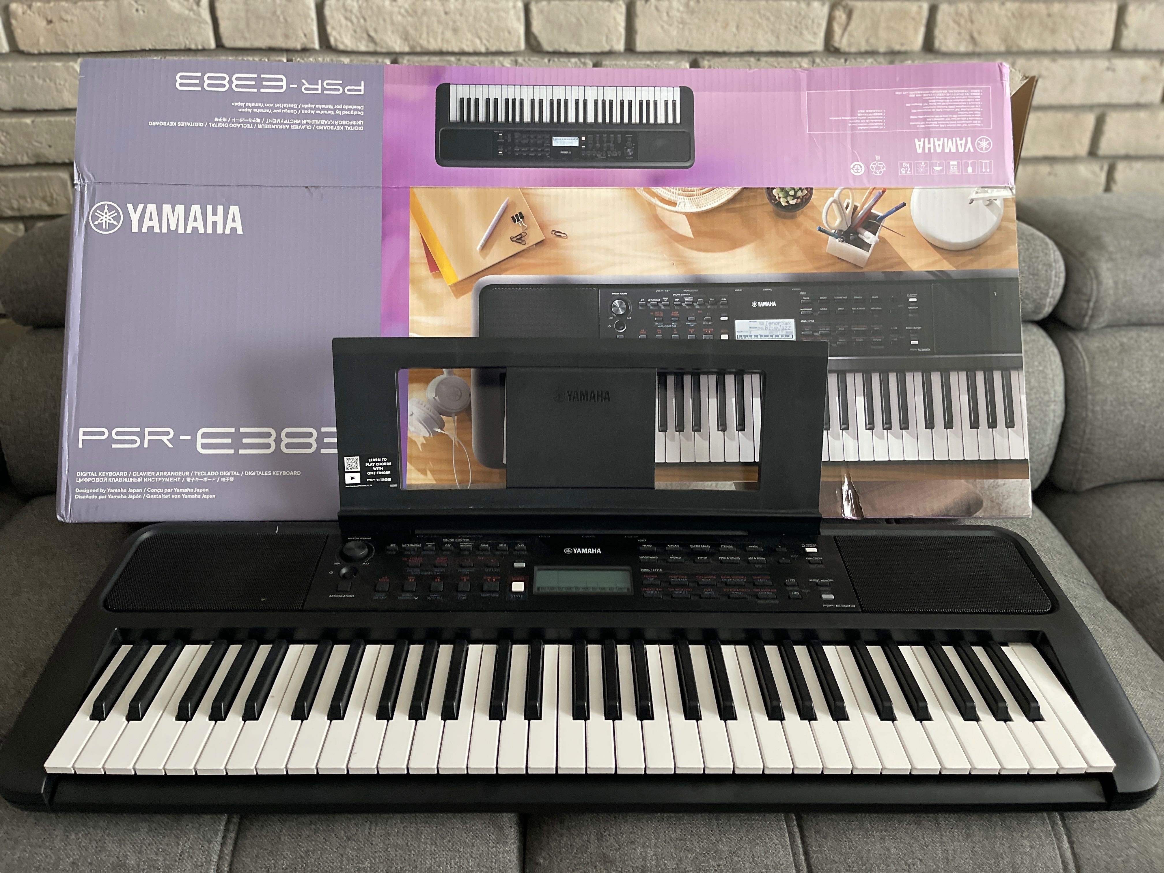 Yamaha PSR E383 Keyboard ideał