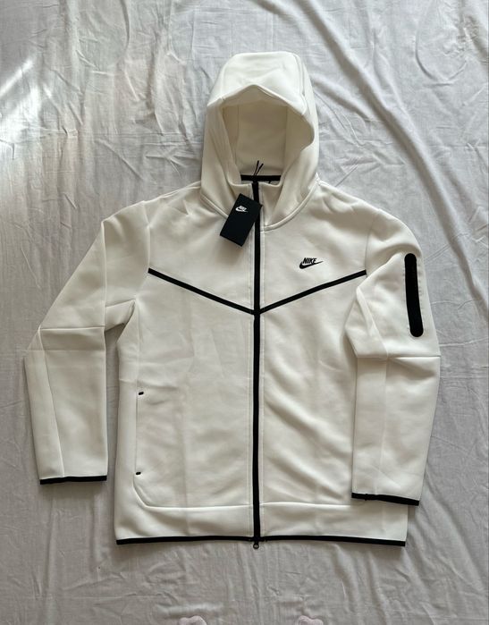 nike tech fleece білий