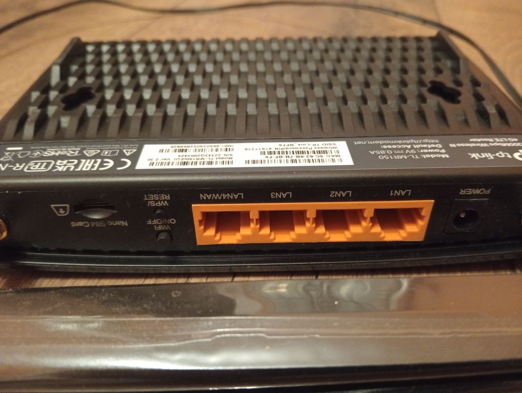 Router TP-LINK TL-MR150 4G LTE 300Mb/s