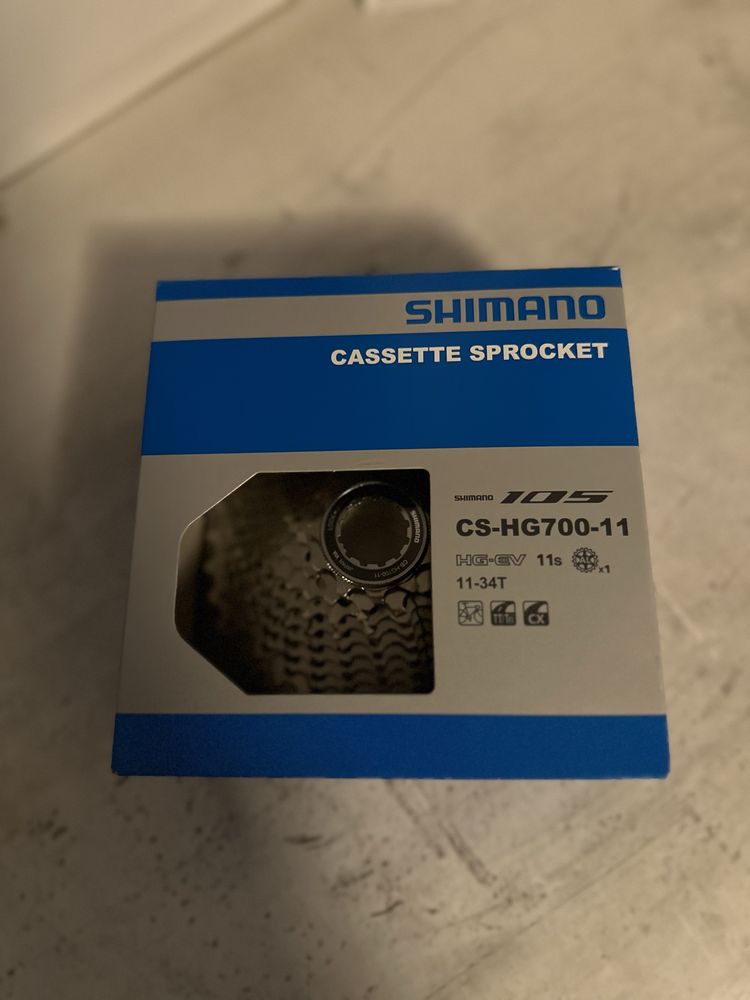 Kaseta SHIMANO 105, 11 beigów,  11-34T