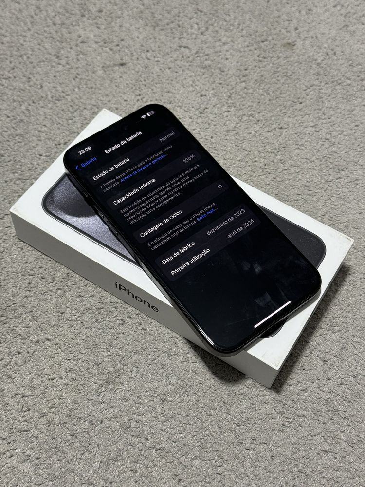 Iphone 15 Pro Max 256gb Black Fatura de Abril