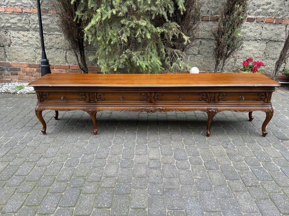 Komoda Ludwikowska Ludwik Warrings Lowboard Stolik TV RTV PodTelewizor