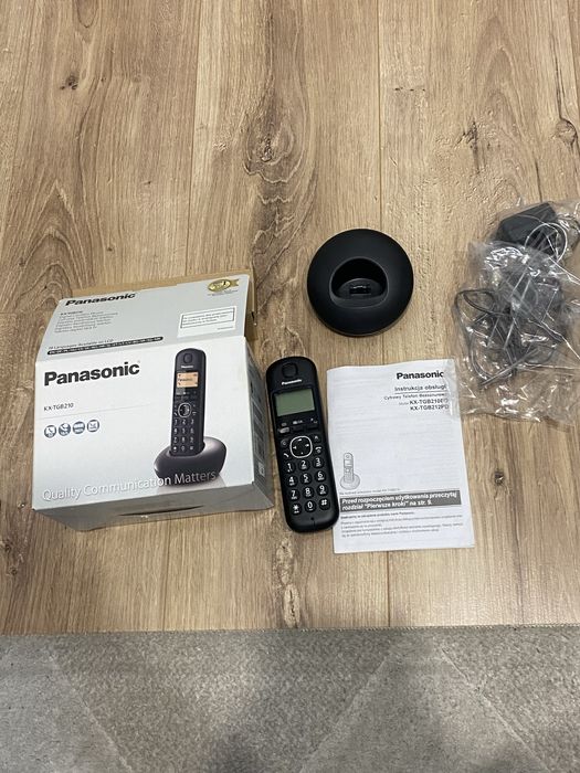 Telefon stacjonarny bezprzewodowy Panasonic Kx-tgb212pd