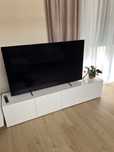 Szafka RTV ryflowana 200x40 cm