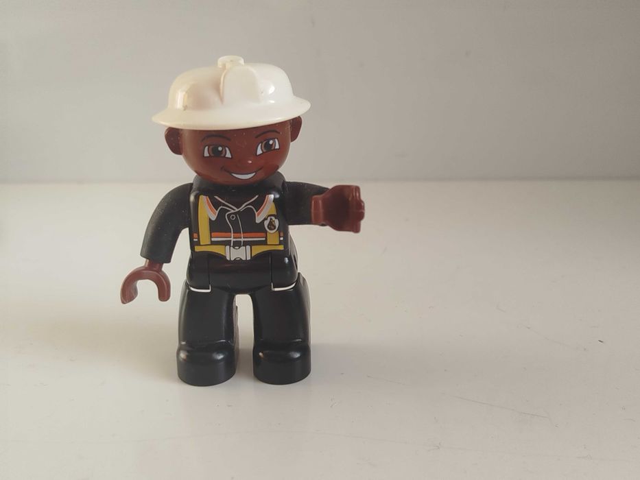 Lego Duplo - figurka, ludzik, mężczyzna, strażak