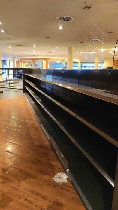 Regał sklepowy magazynowy gondola garażowa antracyt warsztat piwnica