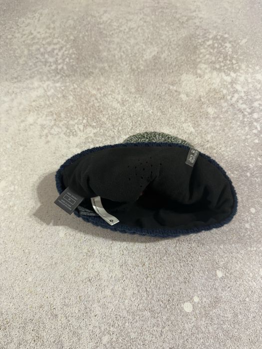 Шапка Jack Wolfskin, червона/жовта