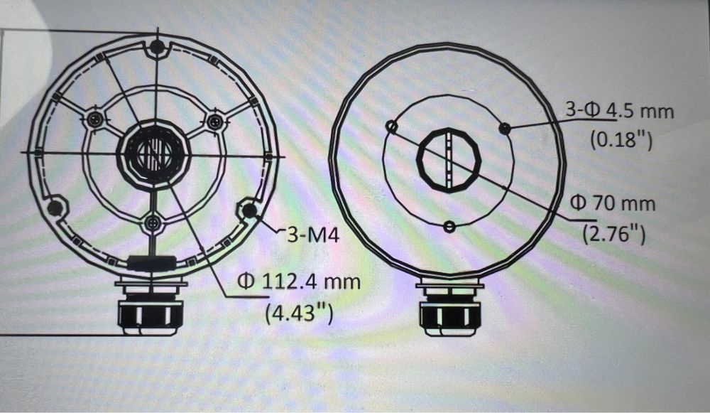 Puszka pod kamere Hikvision