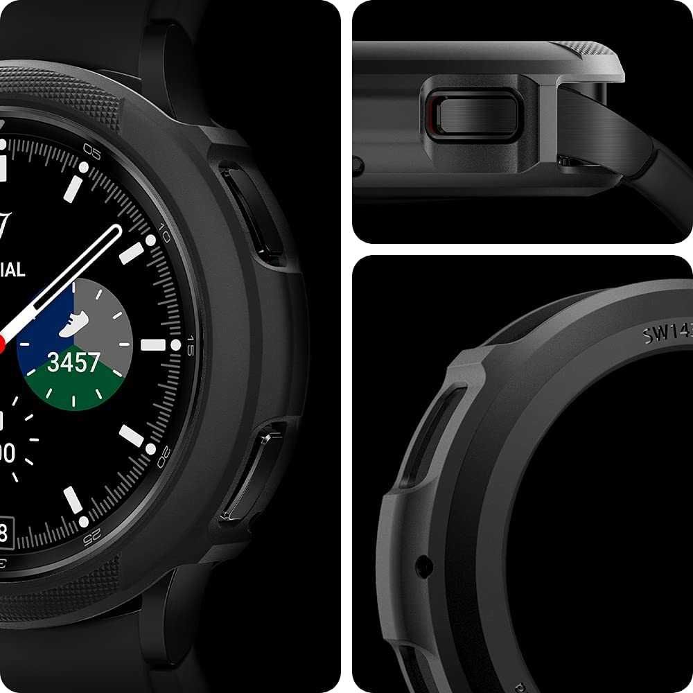 Proteção Galaxy Watch 4 Case 42 mm (2021) - preto mate