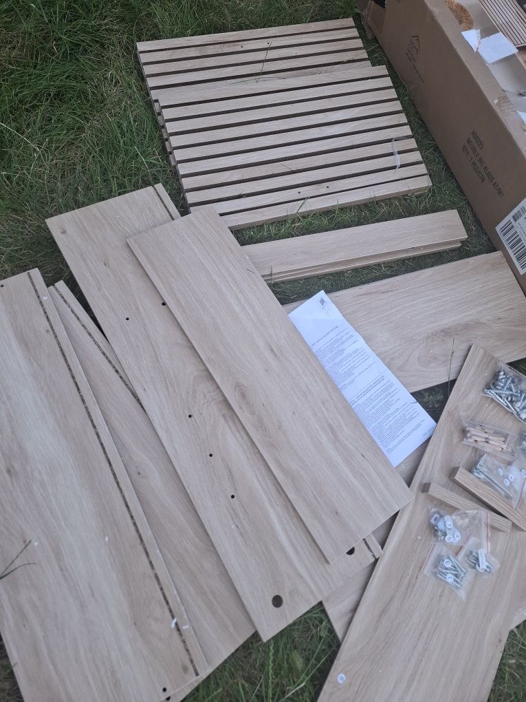 Szafka nad sedes Klaus dąb naturalny