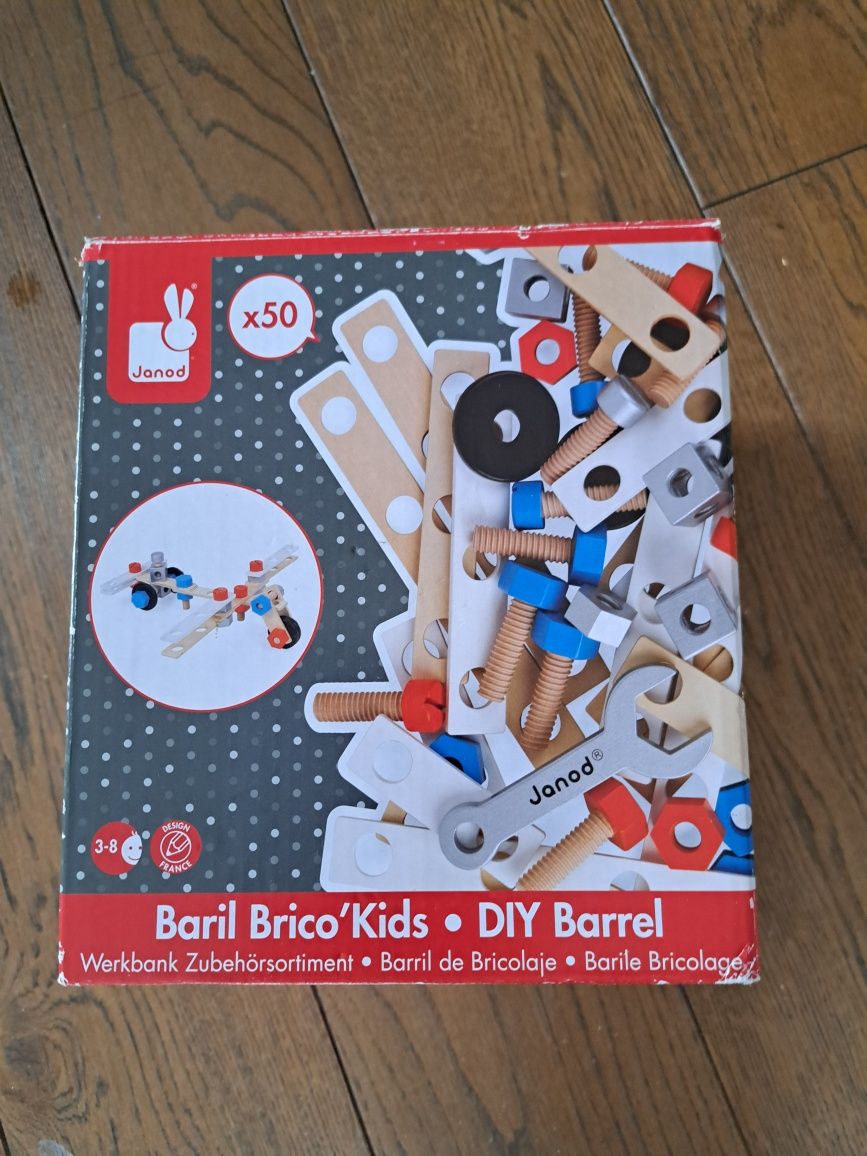 Baril Brico Kids Diy Barrel 3-8 lat