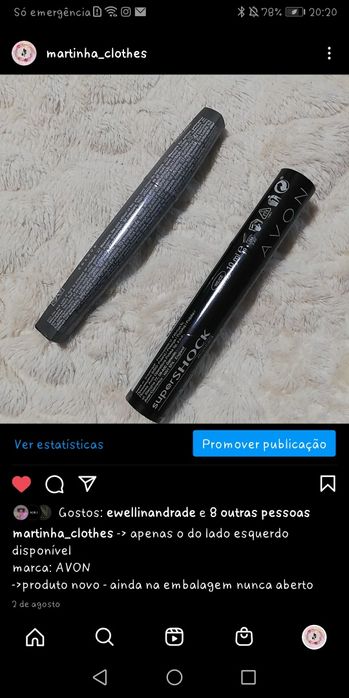 maquiagem NOVA - Avon, Sephora e Essence