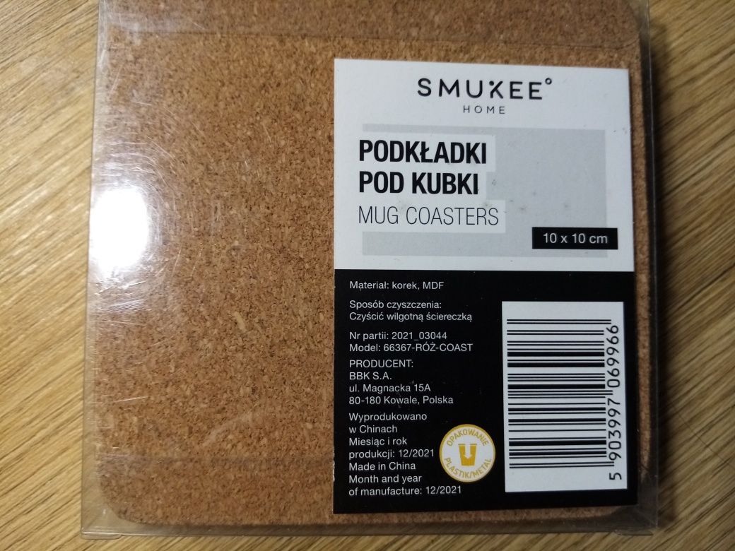 Smukee Podkładki pod kubki