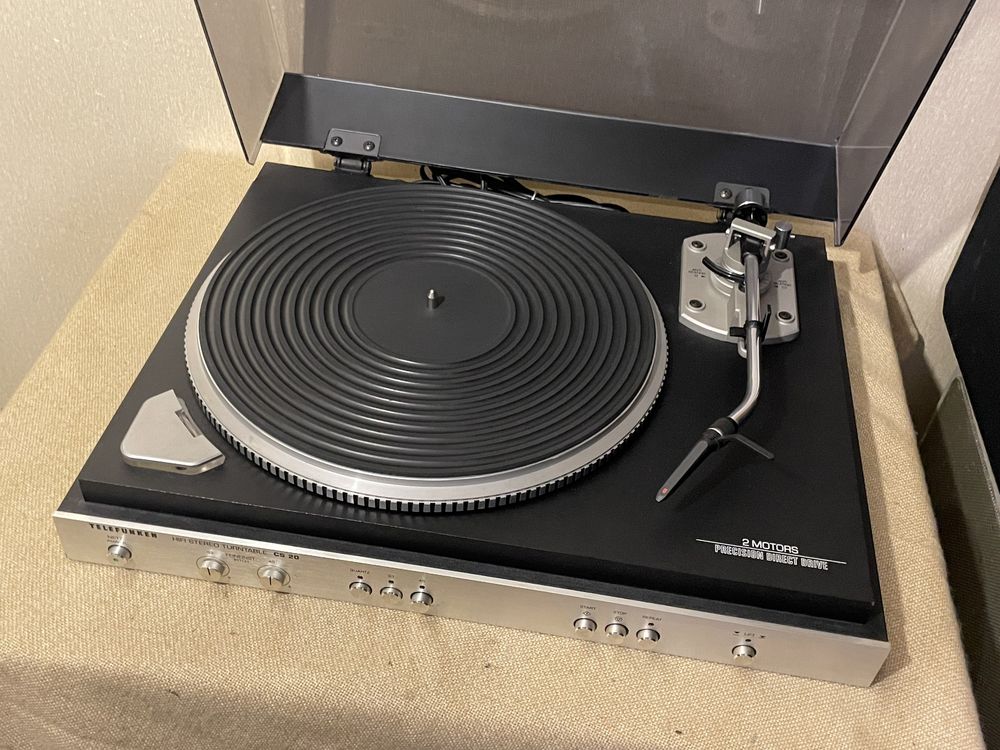 Топовый проигрыватель винила TELEFUNKEN CS-20 DIRECT DRIVE QUARTZ