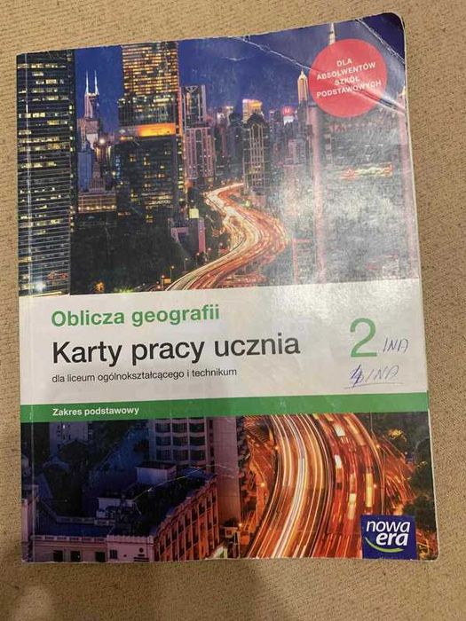 Oblicza Geografii 2 Karty pracy ucznia