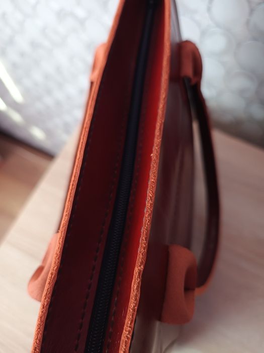 Жіноча сумка з натуральної шкіри ручна робота