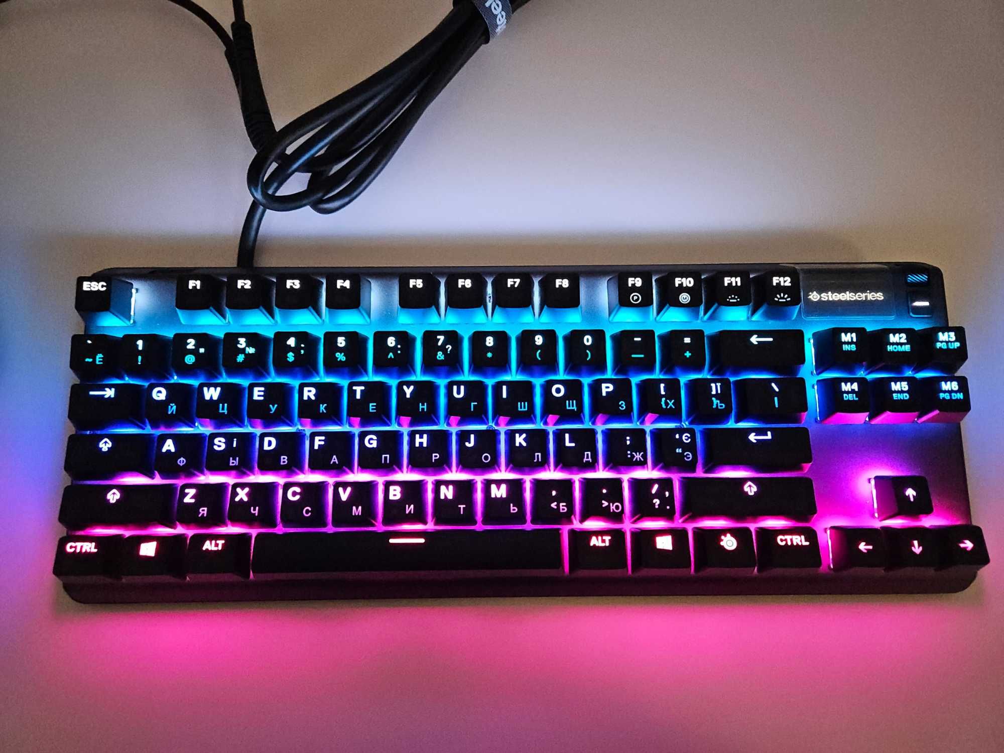 Клавіатура SteelSeries Apex 7 TKL |Blue switch|