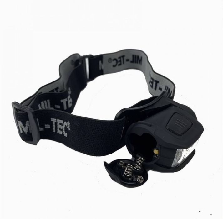 Ліхтар налобний Mil-tec (Мілтек) 4 Led LUXEON/Фонарь налобный 4 цвета